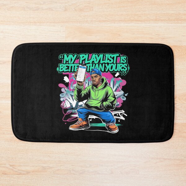 Item preview, Hustle & Rhymes No Days Off designed and sold by RadDeck.