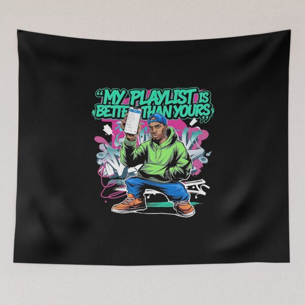 Item preview, Hustle & Rhymes No Days Off designed and sold by RadDeck.