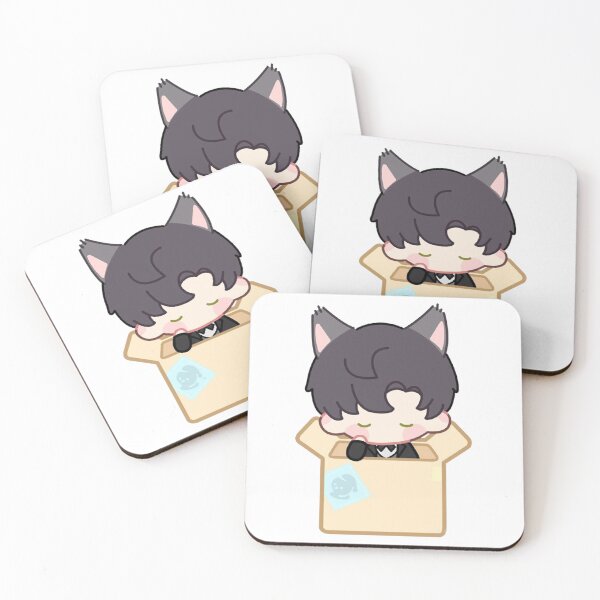 Item preview, Love and Deepspace Zayne Box Kitty designed and sold by Otakubunny.