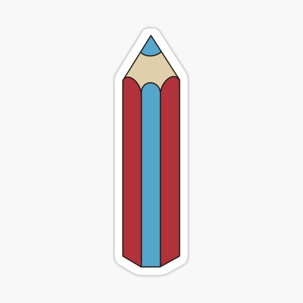 Aperçu de l'œuvre crayon bleu créée et vendue par MilaSketchLab.