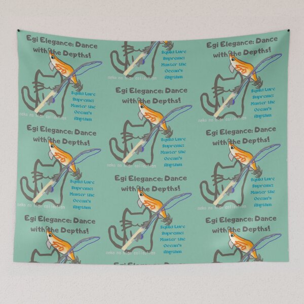 Item preview, Neko no Hige Collection: Fishing – Mastering Egi! designed and sold by nanaronnicoron.