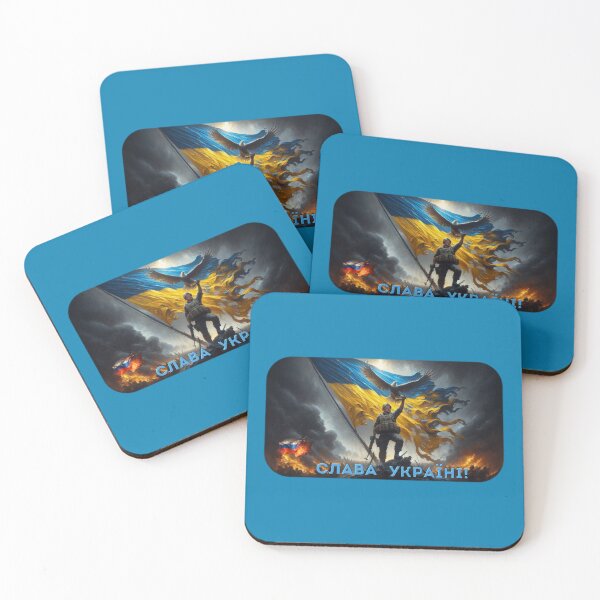 Item preview, Slava Ukraini - Stand With Ukraine designed and sold by Art Off the Wood.