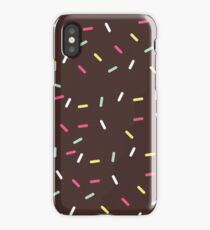 Chocolate Sprinkles iPhone Case