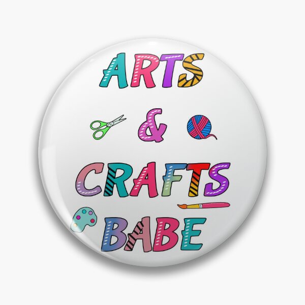 Item preview, Arts & Crafts Babe designed and sold by EyeLuminous.
