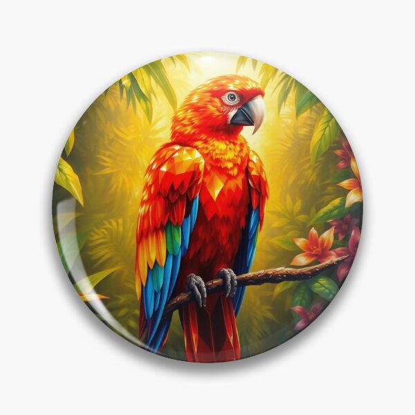 Item preview, Red Cristal Parrot designed and sold by Shapeshifter797.