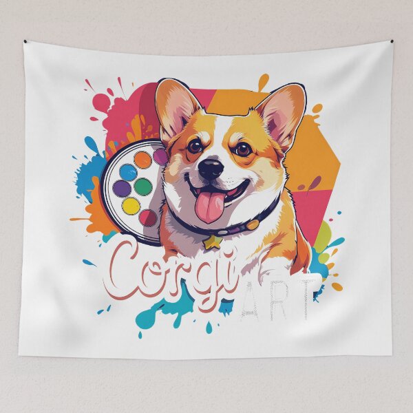 Item preview, Corgi Art designed and sold by zoughlal.
