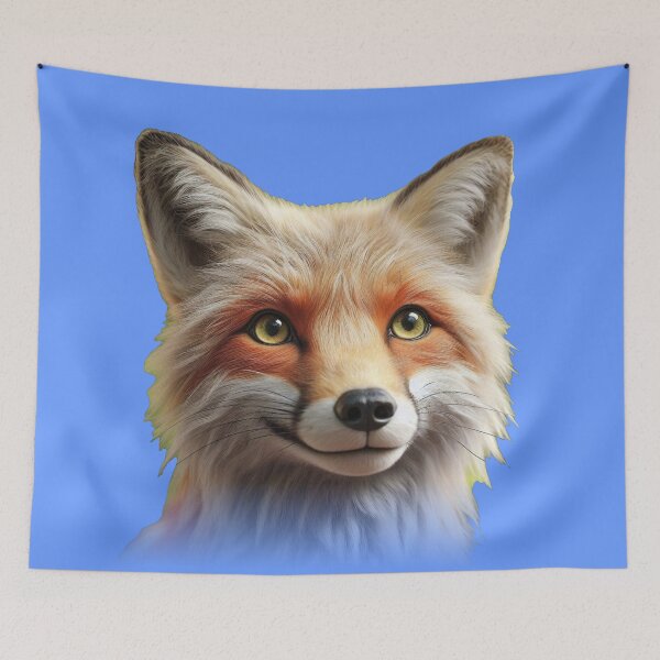 Item preview, BEAUTIFUL FOX (#6699FF) designed and sold by Marlon Oseguera.