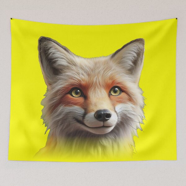 Item preview, BEAUTIFUL FOX (#FFFF00) designed and sold by Marlon Oseguera.