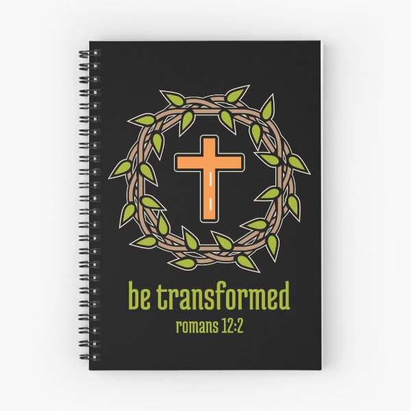 Item preview, Be Transformed Cross Wreath Romans 12:2 designed and sold by Rsn4AllSeasons.