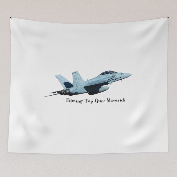 Item preview, Fighter jet filming for Top Gun: Maverick designed and sold by blindphotog.