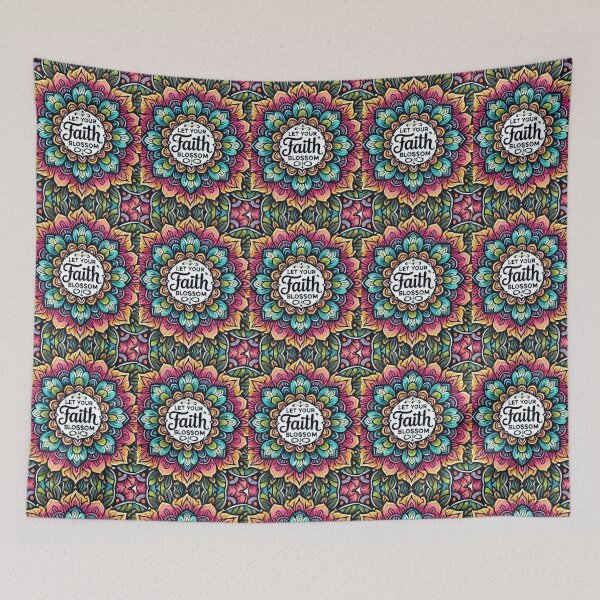 Item preview, Colección Floral Mandala: artículos coloridos y brillantes inspirados en la fe designed and sold by SmartyWonders.