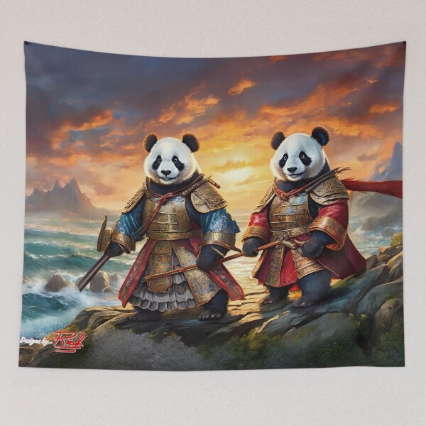 Item preview, Panda Warriors Design By Rich AMeN Gill designed and sold by RichAMeNGill.