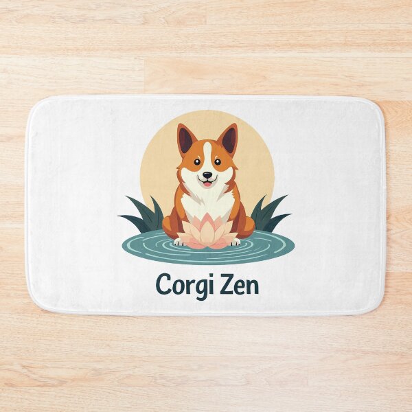 Item preview, Corgi Zen designed and sold by zoughlal.