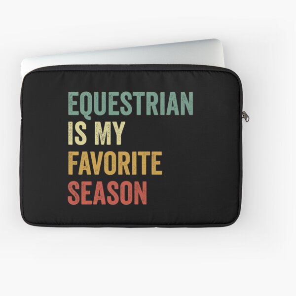 Aperçu de l'œuvre L'équitation est ma saison préférée Amoureux de l'équitation créée et vendue par RareBunny.