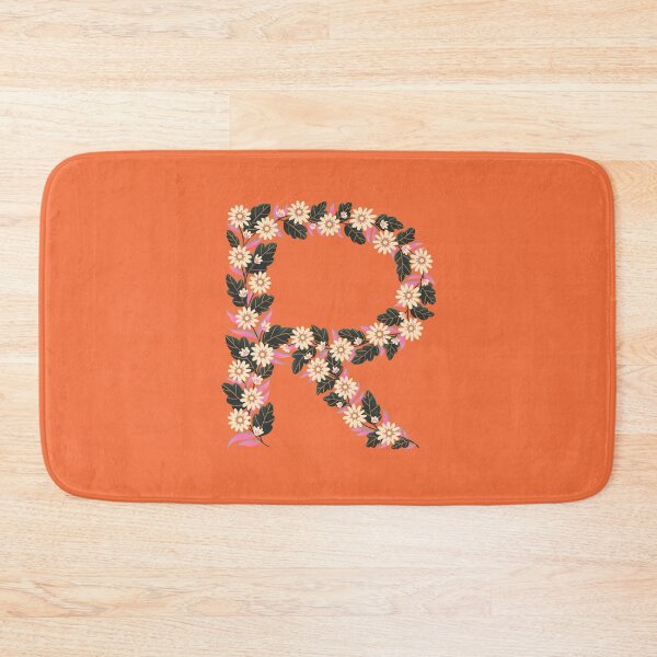 Item preview, Floral letter R designed and sold by Kaushlydraw.