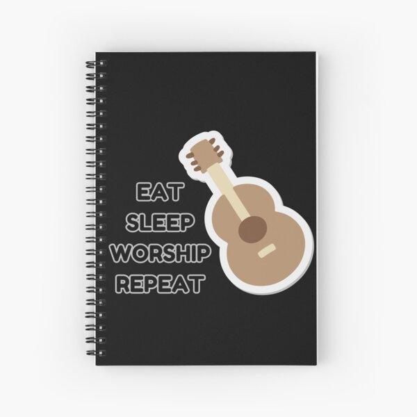 Item preview, Guitar Worship | Eat. Sleep. Worship. Repeat. Sticker designed and sold by FestivityFinds.