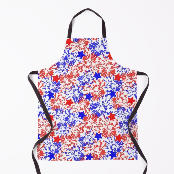 Item preview, Red, White, and Blue Tie Dye Stars designed and sold by XPixelPerfectX.