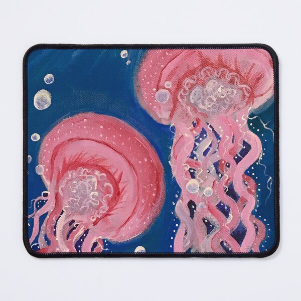Item preview, Graceful Pink Jellyfish designed and sold by Chantelle's Brush and Craft.