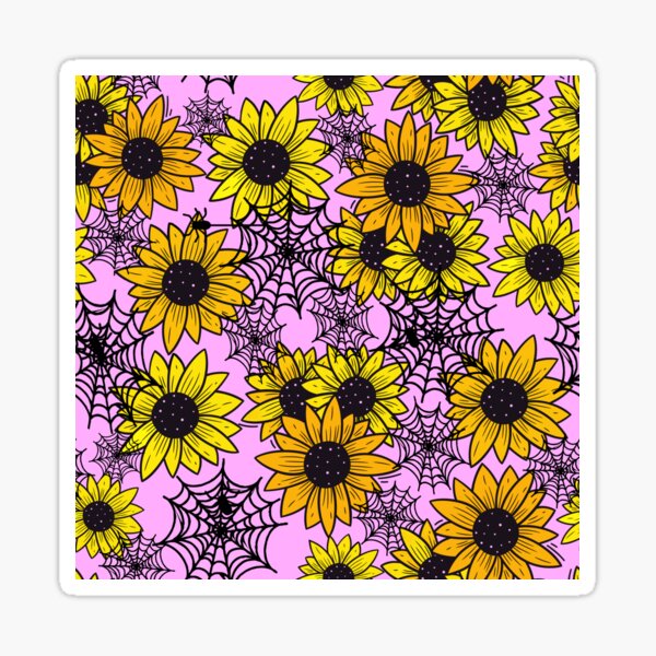 Vista previa del artículo con la obra «Telarañas de girasol», diseñado y vendido por XPixelPerfectX.