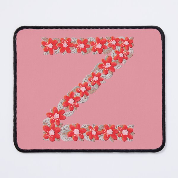 Item preview, Floral letter Z designed and sold by Kaushlydraw.