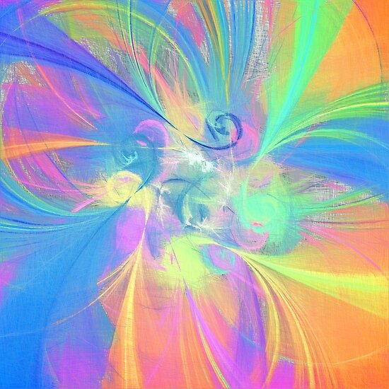 Abstract color mix