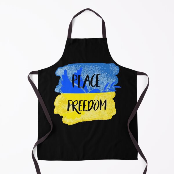 Item preview, Peace Freedom Support WE STAND WITH UKRAINE - DOVE and UKRAINIAN Flag designed and sold by CreativeTigers.