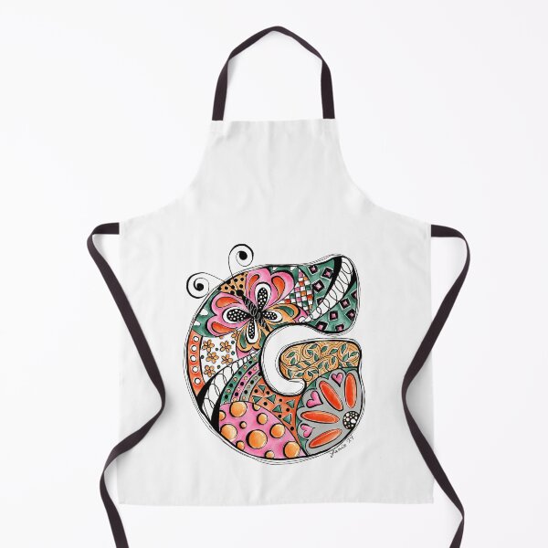 Item preview, Doodle Art Letter G designed and sold by LanieJAndCo.