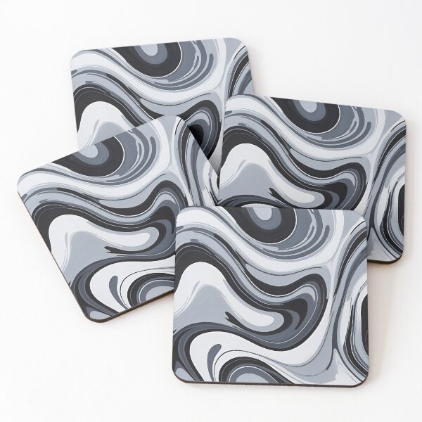 Item preview, Minimalist Grayscale Swirl designed and sold by NeoHues.