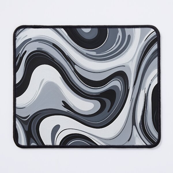 Item preview, Minimalist Grayscale Swirl designed and sold by NeoHues.