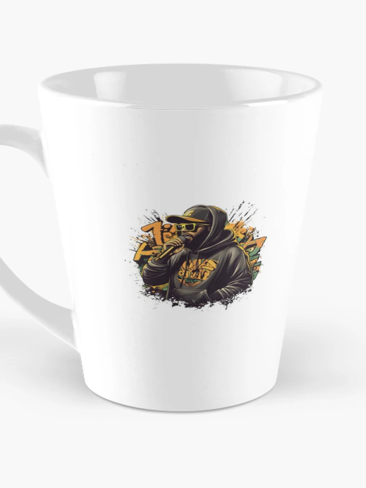 Thumbnail 3 von 4, Kaffeebecher, Neon Shadow Rapper designt und verkauft von Ragil-Studio.