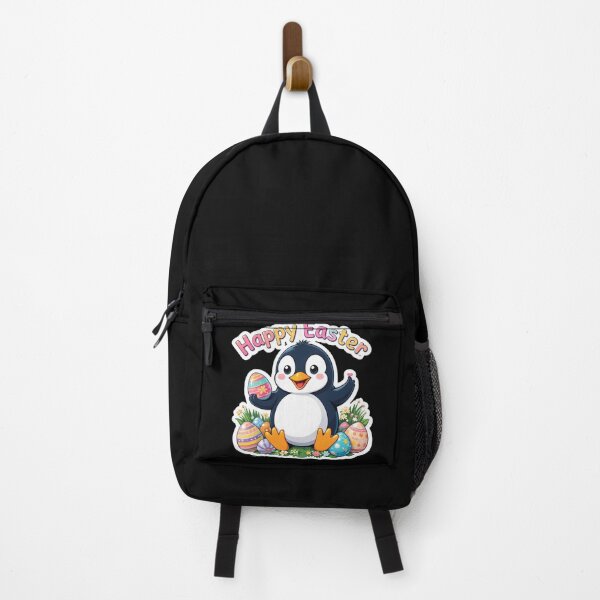 Item preview, Happy Easter Penguin Easter Eggs Sticker designed and sold by FestivityFinds.