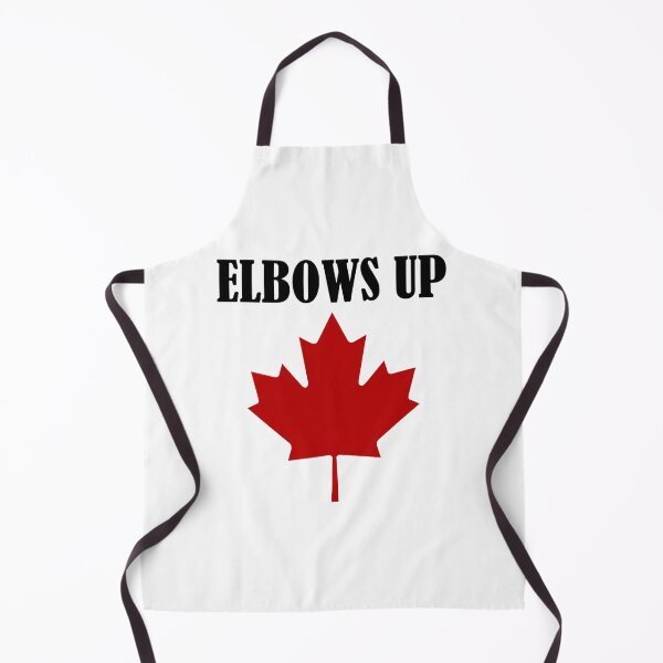 Item preview, Elbows Up, True North Strong and Free, Canadian Hockey Culture designed and sold by delacerdaan.