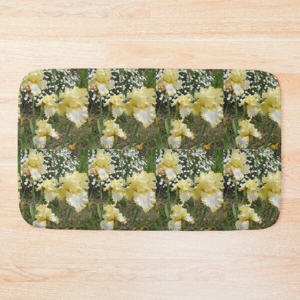 Item preview, Iris Flowers and Daisies Lovely Yellow designed and sold by Sarah  Rajkotwala.