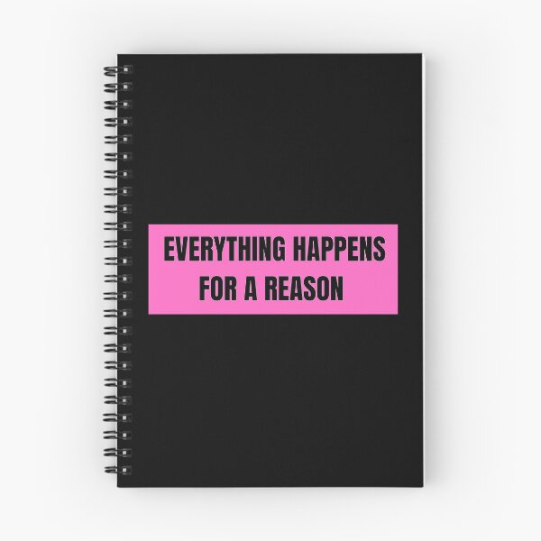 Item preview, Everything Happens For A Reason Sticker designed and sold by FestivityFinds.