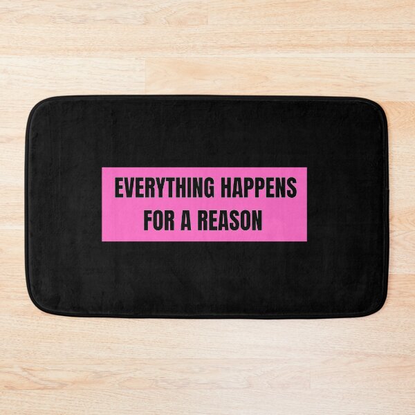 Item preview, Everything Happens For A Reason Sticker designed and sold by FestivityFinds.