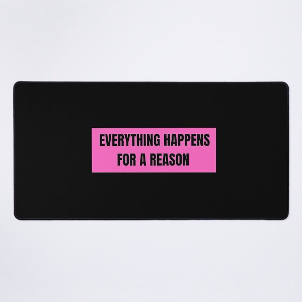 Item preview, Everything Happens For A Reason Sticker designed and sold by FestivityFinds.