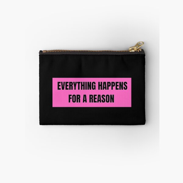 Item preview, Everything Happens For A Reason Sticker designed and sold by FestivityFinds.