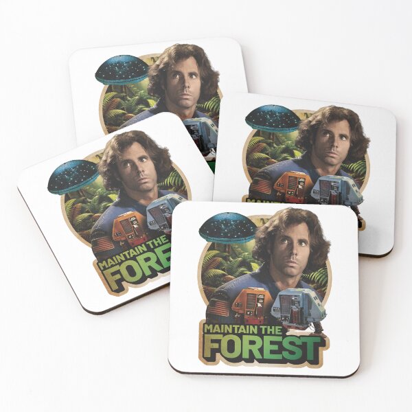 Item preview, Maintain the Forest (retro environmental, eco sci-fi) designed and sold by BLVDdesign.