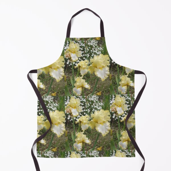 Item preview, Iris Flowers and Daisies Lovely Yellow designed and sold by Sarah Rajkotwala.