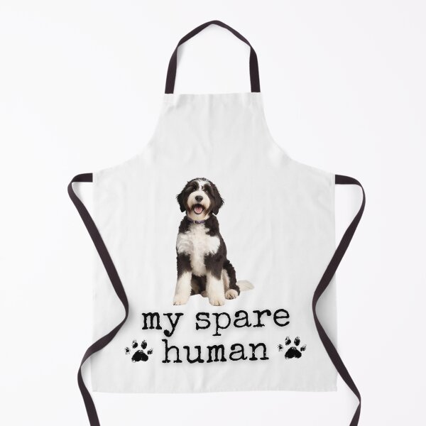 Item preview, Funny Bernedoodle "My Spare Human" Design – Dog Lover Humor designed and sold by Fredster1966.