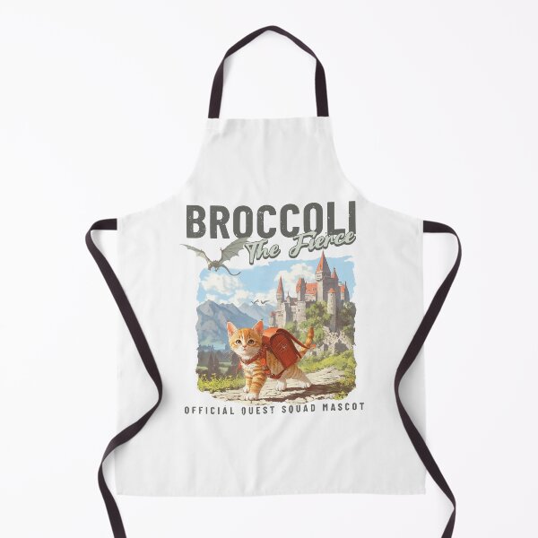 Item preview, Broccoli the Fierce, Sworn Protector of the Quest Squad, Fourth Wing designed and sold by Judestudio.
