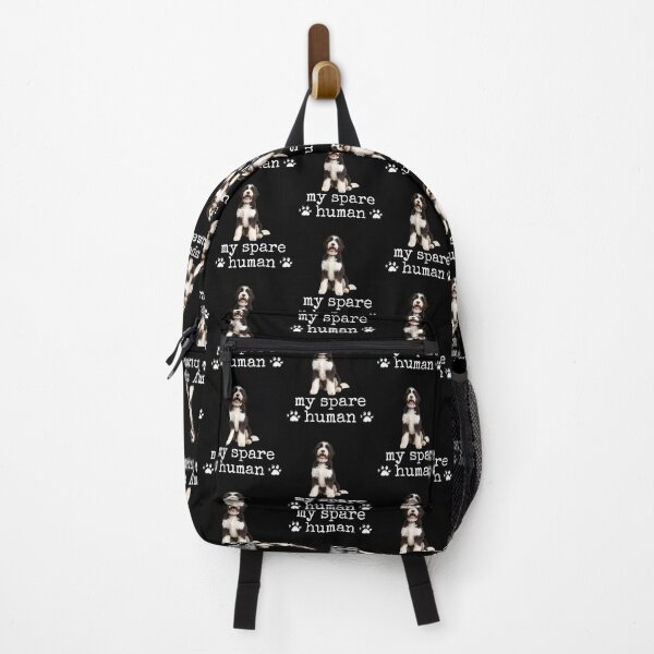 Item preview, Funny Bernedoodle "My Spare Human" Design – Dog Lover Humor designed and sold by Fredster1966.