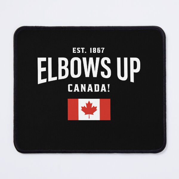Item preview, Est 1867 Elbows Up Canada Flag designed and sold by delacerdaan.