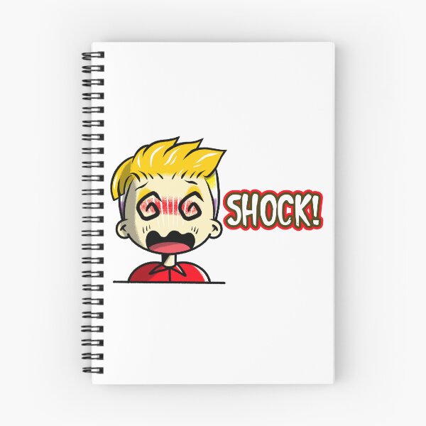 Item preview, Shock! – Cartoon Style Expression Art designed and sold by Memorph.