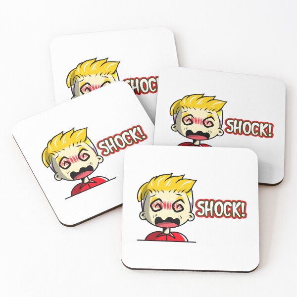Item preview, Shock! – Cartoon Style Expression Art designed and sold by Memorph.