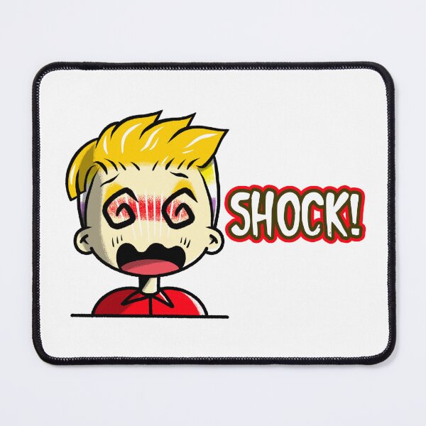Item preview, Shock! – Cartoon Style Expression Art designed and sold by Memorph.