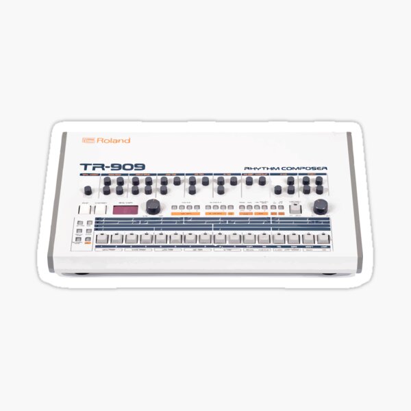 Roland TR-909 Sticker