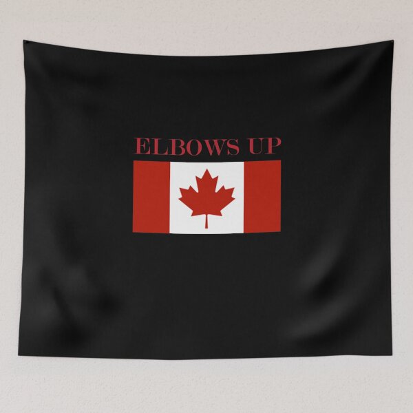 Item preview, Elbows Up, Canada Flag designed and sold by delacerdaan.