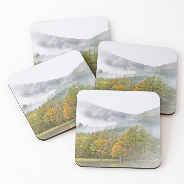 Item preview, Mist reflections at Loch Lubnaig  designed and sold by Theonebespoke.