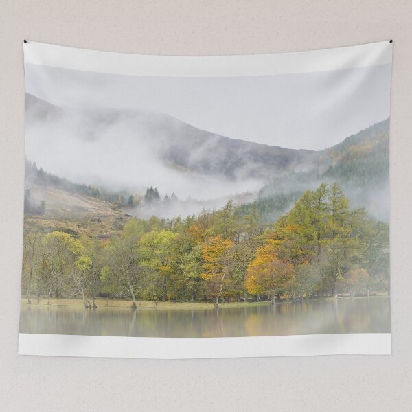 Item preview, Mist reflections at Loch Lubnaig  designed and sold by Theonebespoke.